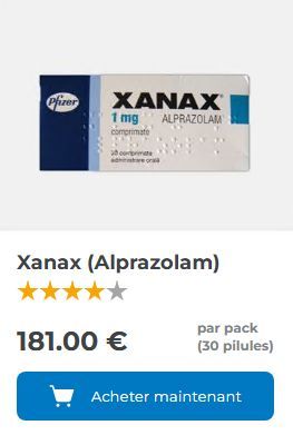 Achat de Xanax en ligne : Guide et conseils